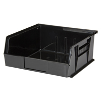 Bac empilable & &agrave; suspendre, 11" la, 5" h x 10-7/8" p, Noir Mukwa Safety Services