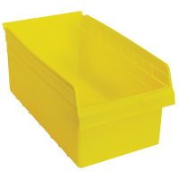 Bacs pour &eacute;tag&egrave;re Store-Max, 11-1/8" la x 8" H x 17-7/8" p, Jaune, Capacit&eacute; 56 lb Mukwa Safety Services