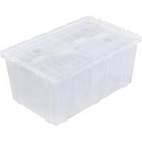 Bac emboîtable FP243C FliPak, 26,9" x 16,9" x 12,1", Transparent Mukwa Safety Services