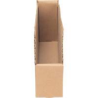 Boîtes profondes en carton ondul&eacute;, 1-15/16" la x 11-1/4" p x 4-1/2" h, Beige Mukwa Safety Services