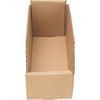 Boîtes profondes en carton ondul&eacute;, 3-3/4" la x 11-1/4" p x 4-1/2" h, Beige Mukwa Safety Services