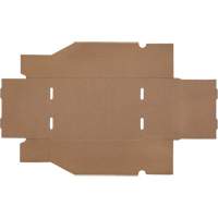 Boîtes profondes en carton ondul&eacute;, 7-5/8" la x 11-5/16" p x 4-1/2" h, Beige Mukwa Safety Services