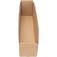 Boîtes profondes en carton ondul&eacute;, 1-7/8" la x 17-1/8" p x 4-1/2" h, Beige Mukwa Safety Services