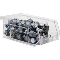 Bacs tr&egrave;s transparents Ultra, 4-1/8" la, 3" h x 7-3/8" p, Transparent Mukwa Safety Services