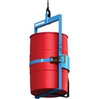Appareil de levage pour baril avec crochet sur le dessous, Cap. 1000 lb/454 kg Mukwa Safety Services