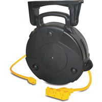 Industrial Cord Reels, 40', SJTW, 12/3 Gauge, 15 A Mukwa Safety Services