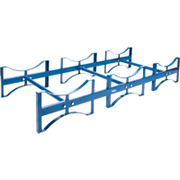 Porte-barils empilables, 3 barils, Capacit&eacute; de 2400 lb, 71-1/2" la x 30" p x 12-1/2" h Mukwa Safety Services