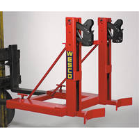 Manipulateurs de baril Gator Grip pour chariot &eacute;l&eacute;vateur, Pour 30 gal. US (25 gal. imp.) / 50 gal. US (41.6 gal. imp.) / 80 gal. US (66.6 gal. imp.) Mukwa Safety Services