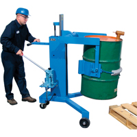 Basculeur - palettiseurs pour barils, 55 gal. US (45 gal. imp.) Mukwa Safety Services