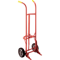 Chariots ergonomiques pour baril, Fabriqu&eacute; en Acier, 55 - 85 gal. US (45 - 70 gal. imp.) Mukwa Safety Services