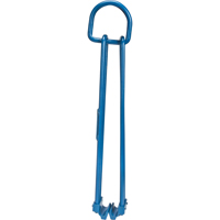 Crochets de levage pour baril horizontal, 55 gal. US (45 gal. imp.), Cap. 1000 lb/454 kg Mukwa Safety Services