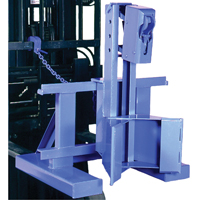 Manipulateur de barils MORSPEED 1500 pour chariot &eacute;l&eacute;vateur, Pour 55 gal. US (45 gal. imp.) Mukwa Safety Services