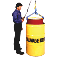 Leveur de baril et Overpack, 55 - 85 gal. US (45 - 70 gal. imp.), Cap. 1000 lb/454 kg Mukwa Safety Services