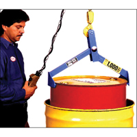 Leveur de baril et Overpack, 55 - 85 gal. US (45 - 70 gal. imp.), Cap. 1000 lb/454 kg Mukwa Safety Services