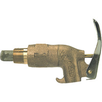 Robinet de fût robuste, Laiton, entr&eacute;e NPT 3/4" Mukwa Safety Services