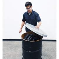 Galvanized Steel Open Head Drum Cover Mukwa Safety Services