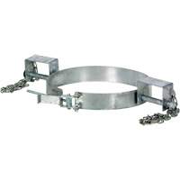 Anneau de bascule pour baril, Baril de 30 gal. US (24,98 gal. imp.), Capacit&eacute; 1200 lb/ 544 kg Mukwa Safety Services
