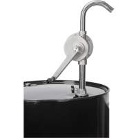 Pompe rotative pour baril, Acier inoxydable, Pour capacit&eacute; 55 gal., 12 oz/course Mukwa Safety Services