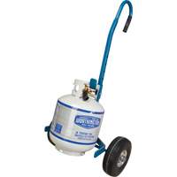 Chariot &agrave; cylindres, Roues Anticrevaison, Base de 15-1/2" W x 14-1/4" L, 600 lb Mukwa Safety Services