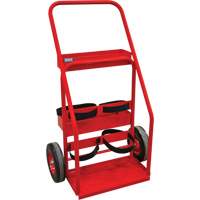 Chariot de prevention d'incendie pour travaux &agrave; chaud, Roues Semi-pneumatique, Base de 17,75" la x 8,9" lo, 100 lb Mukwa Safety Services