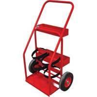 Chariot de prevention d'incendie pour travaux &agrave; chaud, Roues Semi-pneumatique, Base de 17,75" la x 8,9" lo, 100 lb Mukwa Safety Services