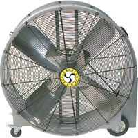 Belt Drive Drum Fans, Industrial, 2 Speed, 42" Diameter Mukwa Safety Services