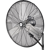Oscillating Wall Fan, Industrial, 2 Speed, 30" Diameter Mukwa Safety Services