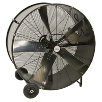 Ventilateur tambour robuste et fixe &agrave; courroie, Industriel, 2 vitesses, Diam&egrave;tre de 42" Mukwa Safety Services