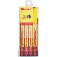 Unified Shank&reg; Jig Saw Blades, Bi-Metal, 4" L, 10-14 TPI Mukwa Safety Services