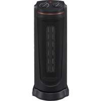 Oscillating Tower Heater, Ceramic, Electric, 5200 BTU/H Mukwa Safety Services