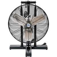 Foldable Pedestal Fan, Industrial, 3 Speed, 24" Diameter Mukwa Safety Services