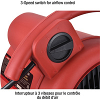 Air Mover, 550 CFM Mukwa Safety Services