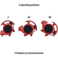 Air Mover, 550 CFM Mukwa Safety Services