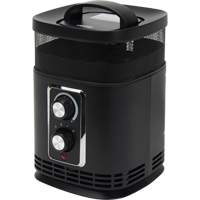 360 Degree Surround Portable Heater, Ceramic, Electric, 5200 BTU/H Mukwa Safety Services