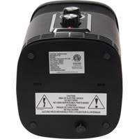 360 Degree Surround Portable Heater, Ceramic, Electric, 5200 BTU/H Mukwa Safety Services