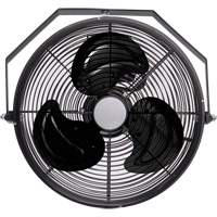 Industrial Workstation Fan, Industrial, 3 Speed, 12" Diameter Mukwa Safety Services