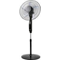 Oscillating Pedestal Fan with Remote Control, Commercial, 3 Speed, 16" Diameter Mukwa Safety Services