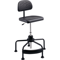 Industrial Seating, Stationary, Adjustable Height, 250 lbs. Capacity Mukwa Safety Services