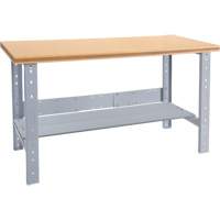 Pre-Designed Workbench, 72" W x 36" D x 34" H, 2500 lbs. Capacity Mukwa Safety Services