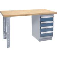 Heavy-Duty Workbench, 1500 lbs. Cap., 72" W x 36" D, 34" H Mukwa Safety Services