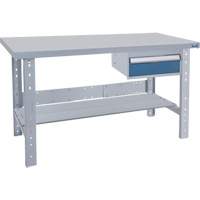 Pre-Designed Workbench, 72" W x 36" D x 34" H, 2500 lbs. Capacity Mukwa Safety Services