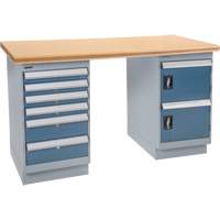 Workbench, 72" W x 36" D x 34" H, 2500 lbs. Capacity Mukwa Safety Services