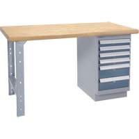 Pre-Designed Workbench, 2500 lbs. Cap., 72" W x 36" D, 34" H Mukwa Safety Services