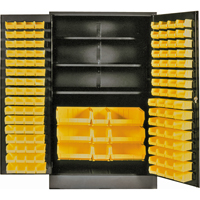 Jumbo Security Cabinet With Bins Mukwa Safety Services