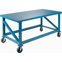 Extra Heavy-Duty Workbenches - All-Welded Benches, Steel Surface Mukwa Safety Services