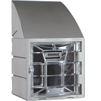 Locker, 12" x 15" x 12", Grey, Assembled Mukwa Safety Services