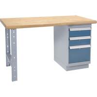 Workbench, 2500 lbs. Cap., 60" W x 36" D, 34" H Mukwa Safety Services