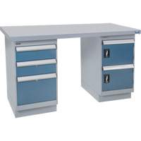 Workbench, 72" W x 36" D x 34" H, 2500 lbs. Capacity Mukwa Safety Services