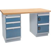 Workbench, 72" W x 36" D x 34" H, 2500 lbs. Capacity Mukwa Safety Services