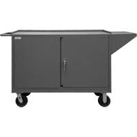 Armoire d'&eacute;tabli mobile, Acier Surface Mukwa Safety Services